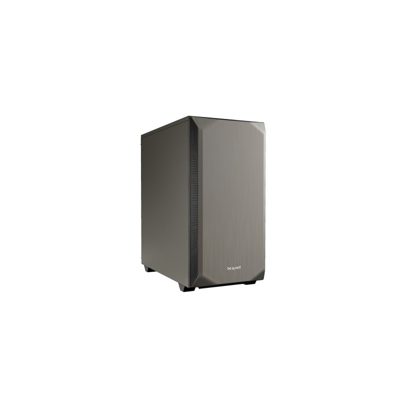 be quiet! Pure Base 500 Grau Midi Tower Gaming Gehäuse, schallgedämmt